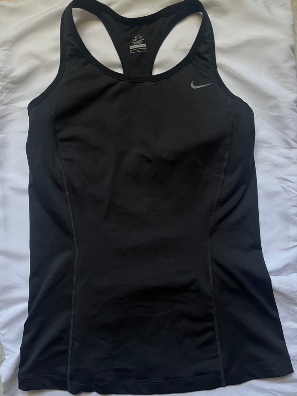 Nike Black Racerback Performance Tank Top